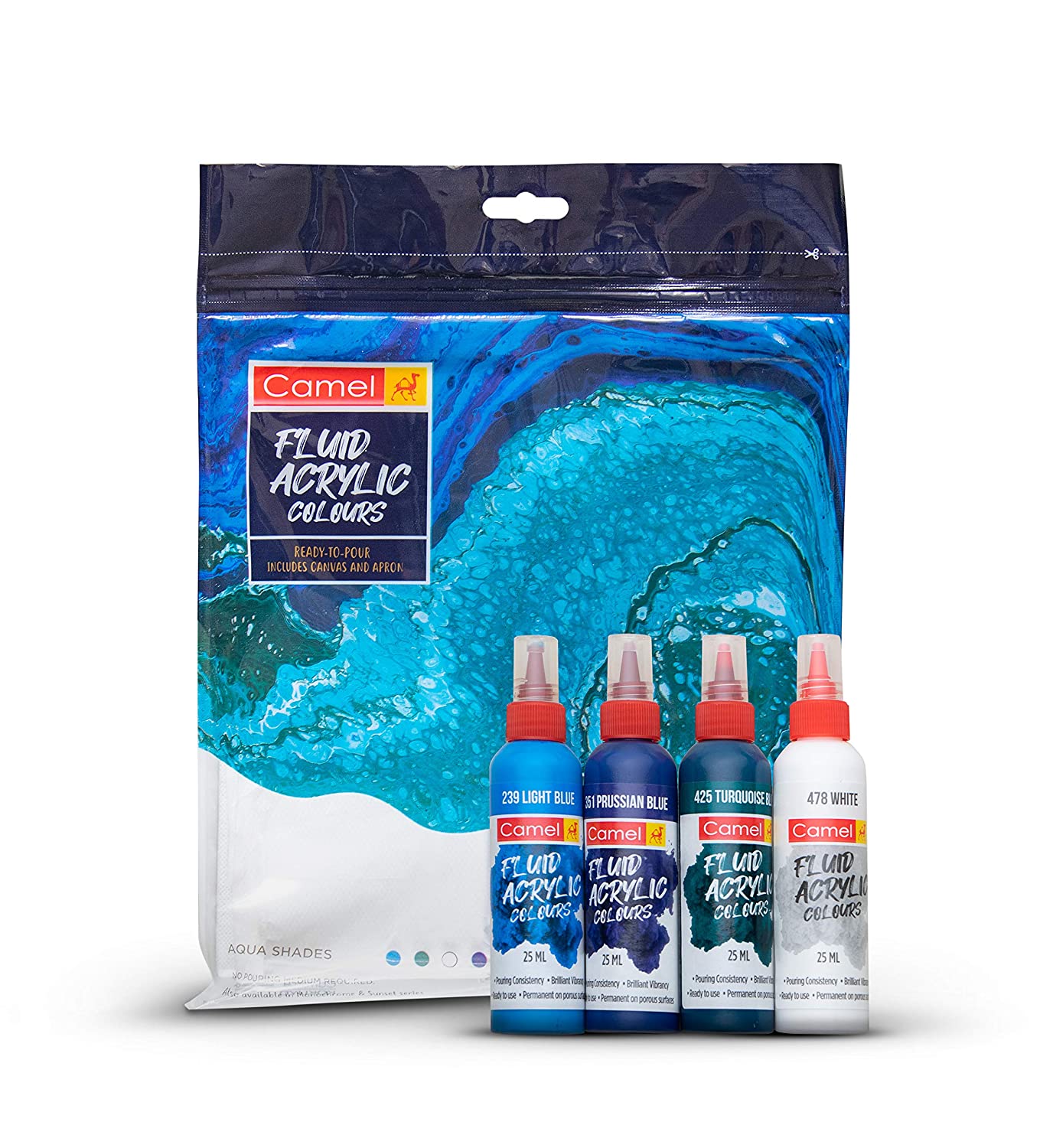 Camel Fluid Acrylic Kit – Palette Buddy