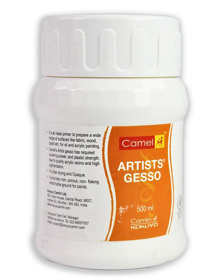 Acrylic Gesso Primer, White Artist Gesso